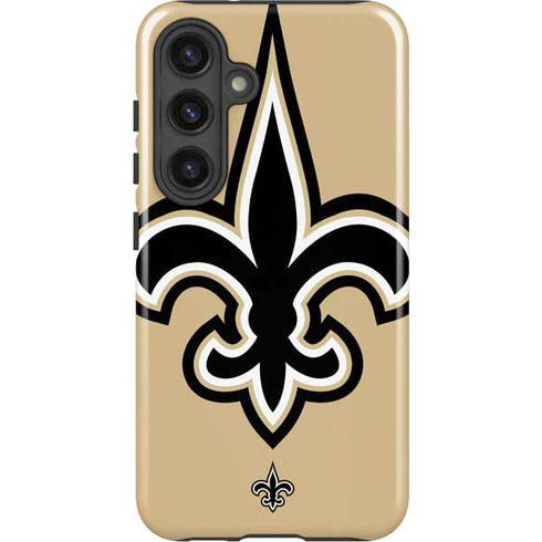 NFL New Orleans Saints Large Logo Galaxy S24 Plus Impact Case